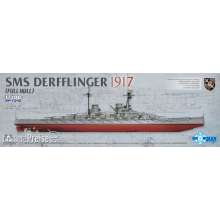 Takom TAKSp7040 - 1:700 SMS Derfflinger 1917(Full Hull) w/metal barrels 8pcs