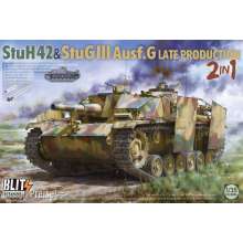 Takom TAK8006 - StuH42&StuG III Ausf.G Late Prodution 2 in 1 in 1:35