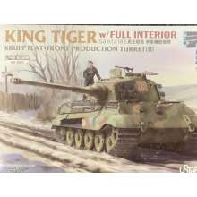 SUYATA NO-005 - 1:48 King Tiger Henschel Turret w/Full Interior