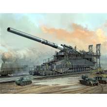 Hobby Boss 82911 - 1:72 German 80cm K(E) railway gun Dora