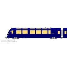 Bemo 3547301 - MOB Ast 181 Steuerwagen ´GoldenPass Express´