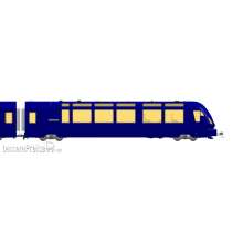 Bemo 3547311 - MOB ABst 381 Steuerwagen ´GoldenPass Express´