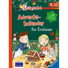 Ravensburger 361724 - Leserabe - Sonderausgaben: Adventskalender für Erstleser