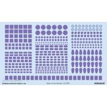 Eduard Accessories ER48009 - 1:48 Surface panels 1/48