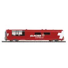 Bemo 3689132 - RhB WRp 3832 Servicewagen ´Glacier Express´