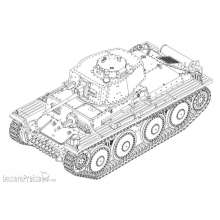 Hobby Boss 382956 - 1/72 PzKpfw. 38 (t) Ausf. E/F