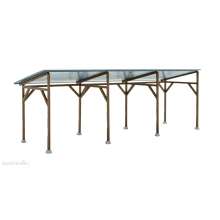 Kibri 38349 - H0 Holzcarport