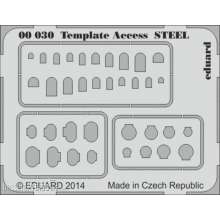 Eduard Accessories 00030 - Template Access STEEL