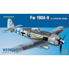 Eduard Plastic Kits 7443 - Fw 190A-8 w/universal wings Weekend Edit in 1:72