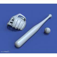 Royal Model RM1019 - Baseball accessories set 3D printed