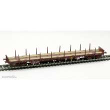 Albert Modell 391006 - Rungenwagen Rgs brown MÁV V