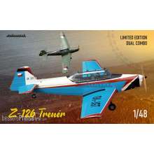 Eduard Plastic Kits 11156 - Z-126 TRENER DUAL COMBO, Limited edition in 1:48