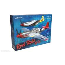 Eduard Plastic Kits 11159 - 1:48 RED TAILS & Co. DUAL COMBO 1/48