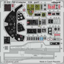 Eduard Accessories 23032 - F6F-5 interior for Airfix in 1:24