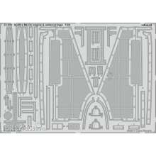 Eduard Accessories 23039 - 1:24 Spitfire Mk.IXc engine & undercarriage 1/24 AIRFIX