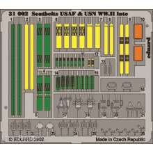 Eduard Accessories 32506 - Seatbelts UAF & USN WWII late in 1:32