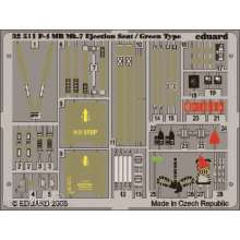 Eduard Accessories 32511 - F-4 Phantom II ejectin seat/green type für Tamiya Bausatz in 1:32