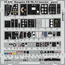 Eduard Accessories 32849 - Mosquito Mk.VI interior for Tamiya in 1:32