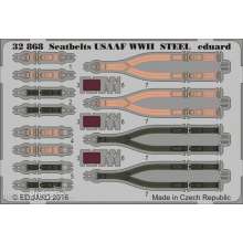 Eduard Accessories 32868 - Seatbelts USAAF WWII STEEL in 1:32