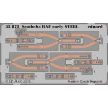 Eduard Accessories 32872 - Seatbelts RAF early STEEL in 1:32