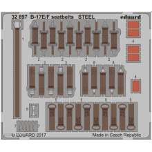 Eduard Accessories 32897 - B-17E/F seatbelts STEEL for HKM in 1:32