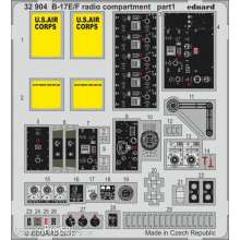 Eduard Accessories 32904 - B-17E/F radio compartment for HKM in 1:32