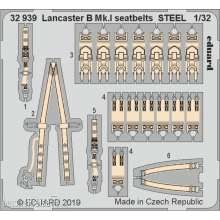 Eduard Accessories 32939 - Lancaster B Mk.I seatbelts STEEL f.HKM in 1:32