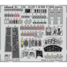 Eduard Accessories 33237 - F-104G interior for Italeri in 1:32