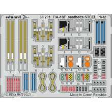 Eduard Accessories 33291 - F/A-18F seatbelts STEEL, for REVELL in 1:32