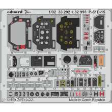 Eduard Accessories 33292 - P-51D-15 for REVELL in 1:32