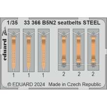 Eduard Accessories 33366 - B5N2 seatbelts STEEL BORDER MODEL