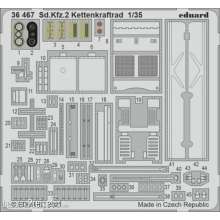 Eduard Accessories 36467 - Sd.Kfz.2 Kettenkraftrad 1/35 for TAMIYA in 1:35