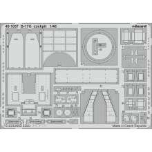 Eduard Accessories 491057 - B-17G cockpit for HKM in 1:48