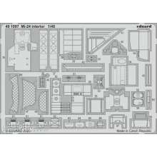 Eduard Accessories 491097 - Mi-24 interior for Zvezda in 1:48