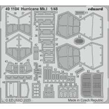 Eduard Accessories 491104 - Hurricane Mk.I for Airfix in 1:48