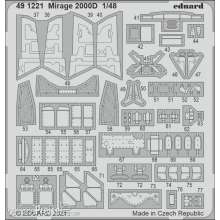 Eduard Accessories 491221 - Mirage 2000D for KINETIC in 1:48