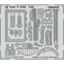 Eduard Accessories 491244 - 1:48 F-104S for KINETIC