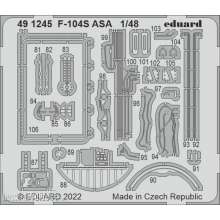 Eduard Accessories 491245 - 1:48 F-104S ASA for KINETIC