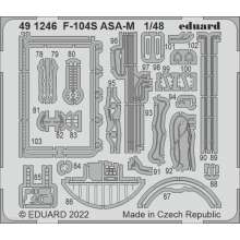 Eduard Accessories 491246 - 1:48 F-104S ASA-M for KINETIC