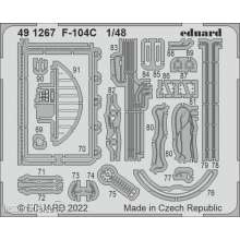 Eduard Accessories 491267 - 1:48 F-104C 1/48