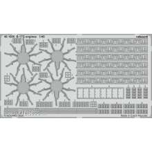 Eduard Accessories 481005 - B-17G engines for HKM in 1:48