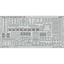 Eduard Accessories 481054 - B-17F undercarriage & exterior 1/48 for HKM in 1:48