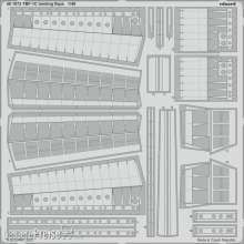 Eduard Accessories 481072 - TBF-1C landing flaps, for ACADEMY in 1:48