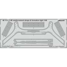 Eduard Accessories 481117 - 1:48 F-4E reinforcement straps & formation lights 1/48 MENG