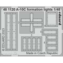 Eduard Accessories 481120 - 1:48 A-10C formation lights 1/48 ACADEMY