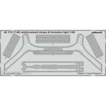 Eduard Accessories 481121 - 1:48 F-4G reinforcement straps & formation lights 1/48 MENG