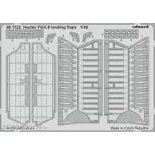 Eduard Accessories 481122 - 1/48 Hunter FGA.9 landing flaps 1/48 AIRFIX