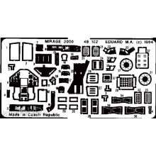 Eduard Accessories 48102 - Mirage 2000 für Heller Bausatz in 1:48