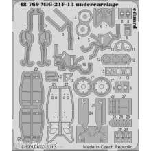 Eduard Accessories 48769 - 1:48 MiG-21F-13 undercarriage for Trumpeter