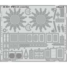 Eduard Accessories 48827 - 1:48 PBY-5A exterior for Revell